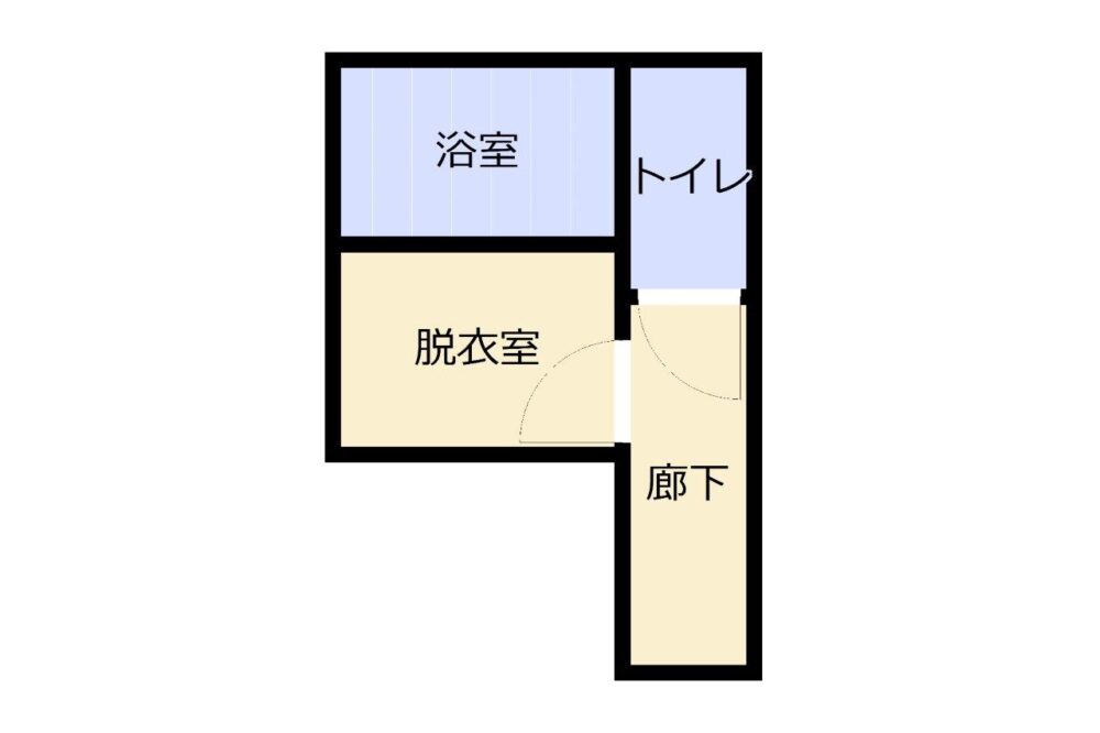 After　水まわりの間取り図